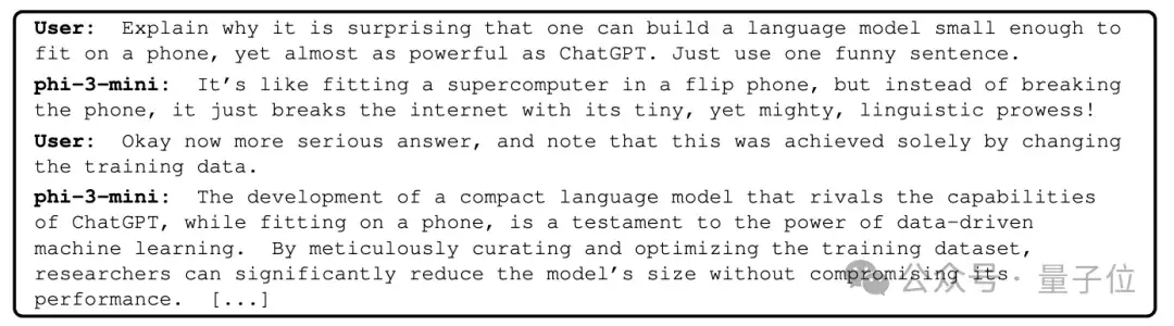 微软推出iphone能跑的chatgpt级模型,网友:openai得把3.5淘汰了