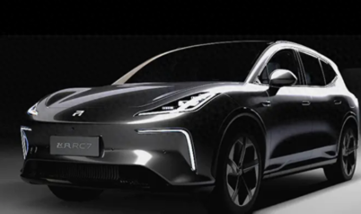 上汽飞凡全新suv rc7即将上市,多种续航版本可选